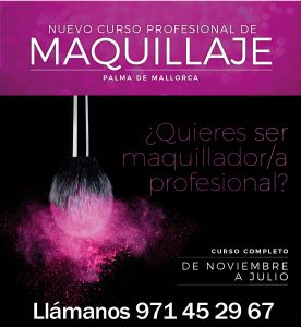 Curso Profesional de Maquillaje en Palma de Mallorca